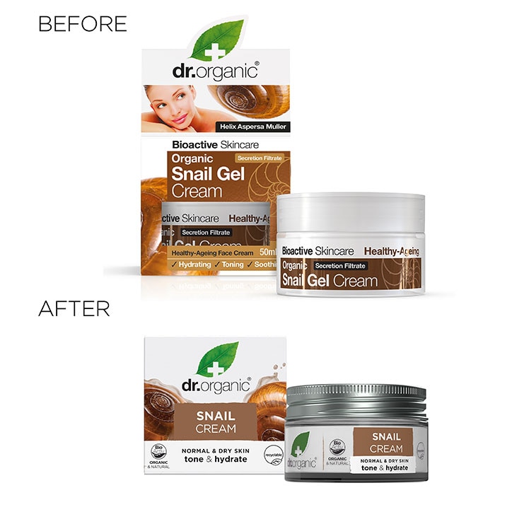 Dr Organic Snail Gel Cream 50ml